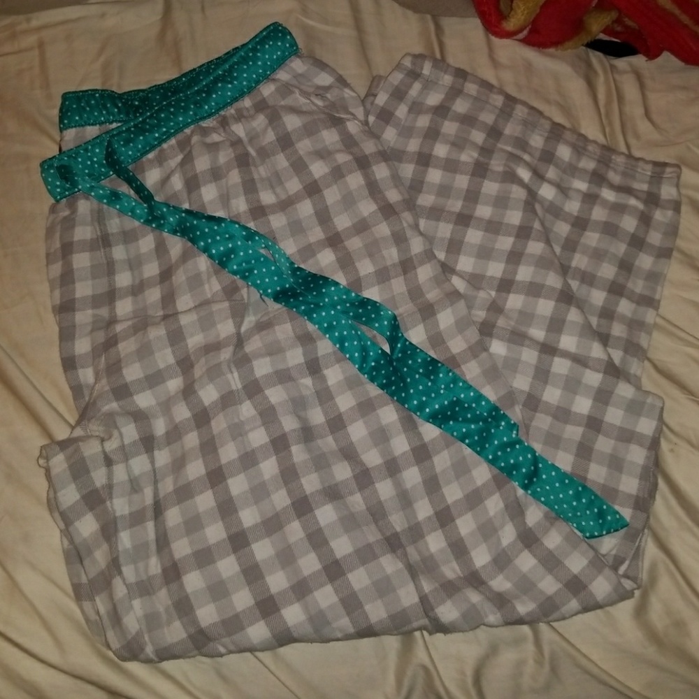 Sonoma Plaid Pajama Bottoms